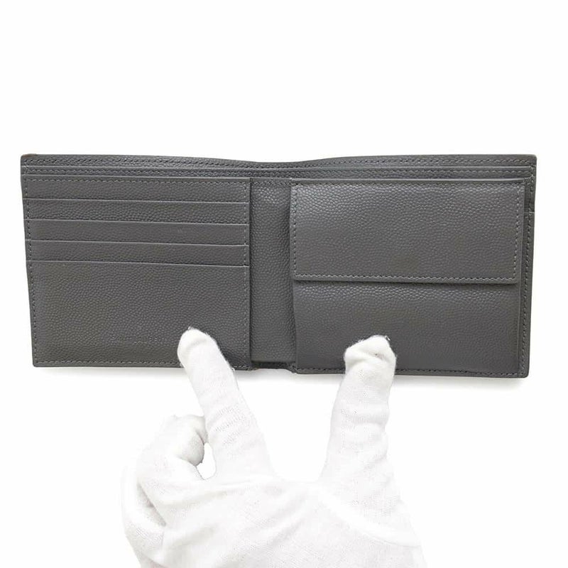 サンローランパリ 二つ折り財布 レザー 396303 SAINT LAURENT PARIS 財布 コンパクトウォレット