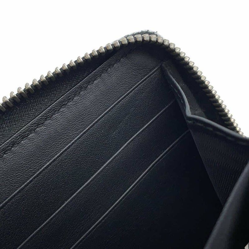 グッチ 長財布 GGスプリーム アラベスク 410102 GUCCI ラウンドファスナー 財布 黒