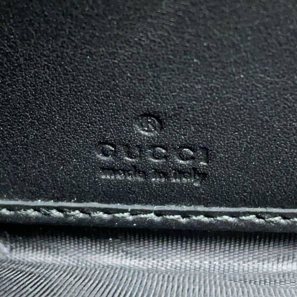 グッチ 長財布 GGスプリーム アラベスク 410102 GUCCI ラウンドファスナー 財布 黒