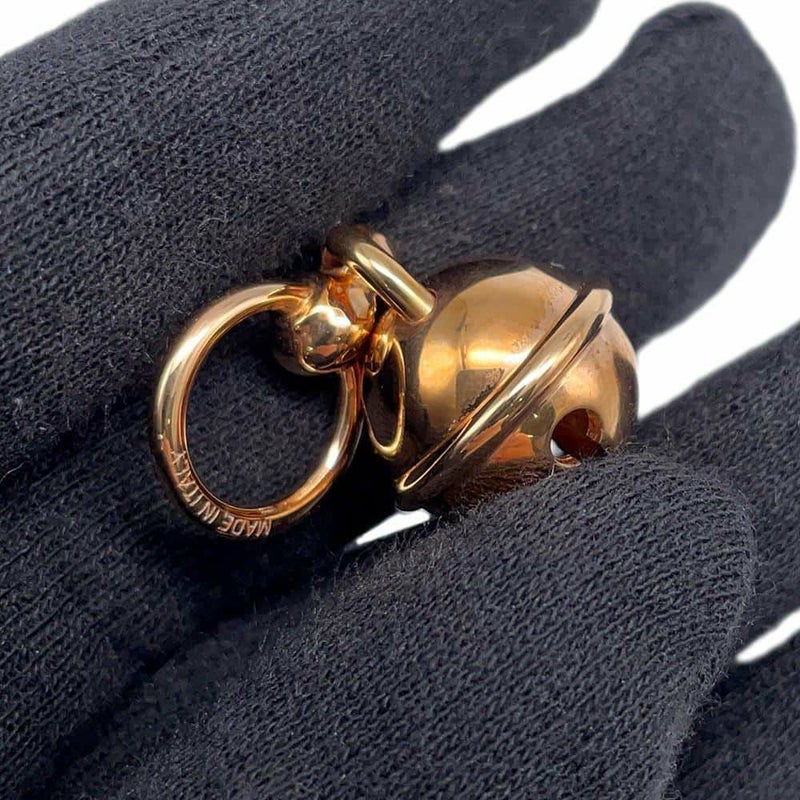 エルメス スカーフリング ツイリーリング ベル ピンクゴールド金具 HERMES アクセサリー 鈴