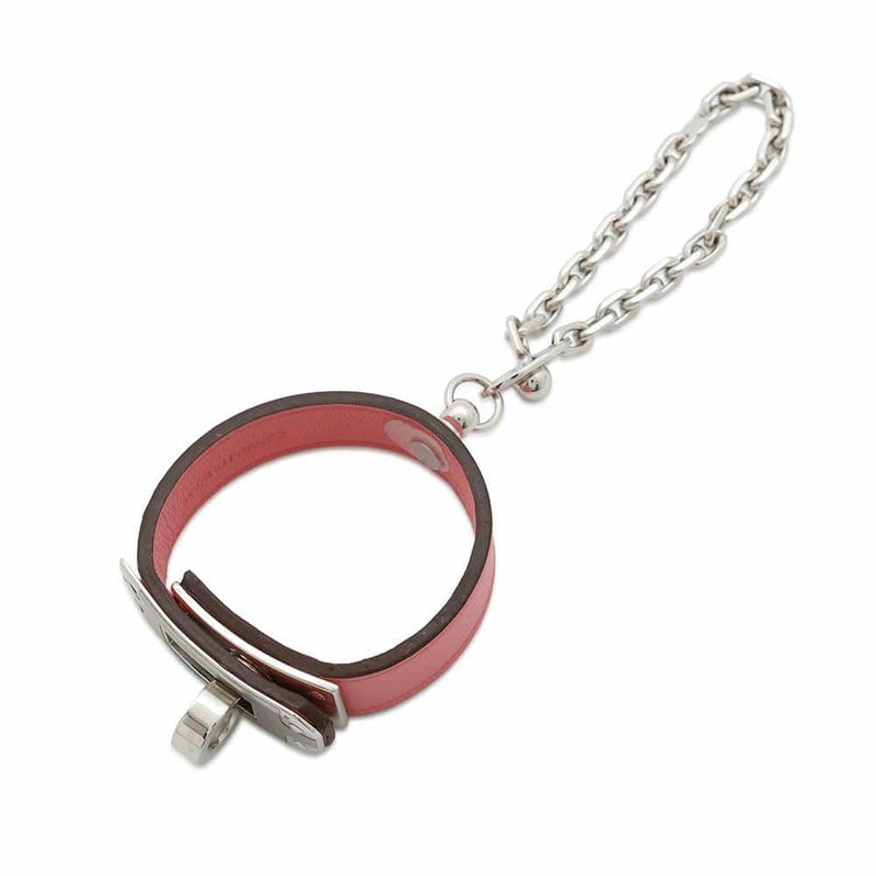 エルメス グローブホルダー ケリー ローズアザレ/シルバー金具 スイフト HERMES 手袋ホルダー