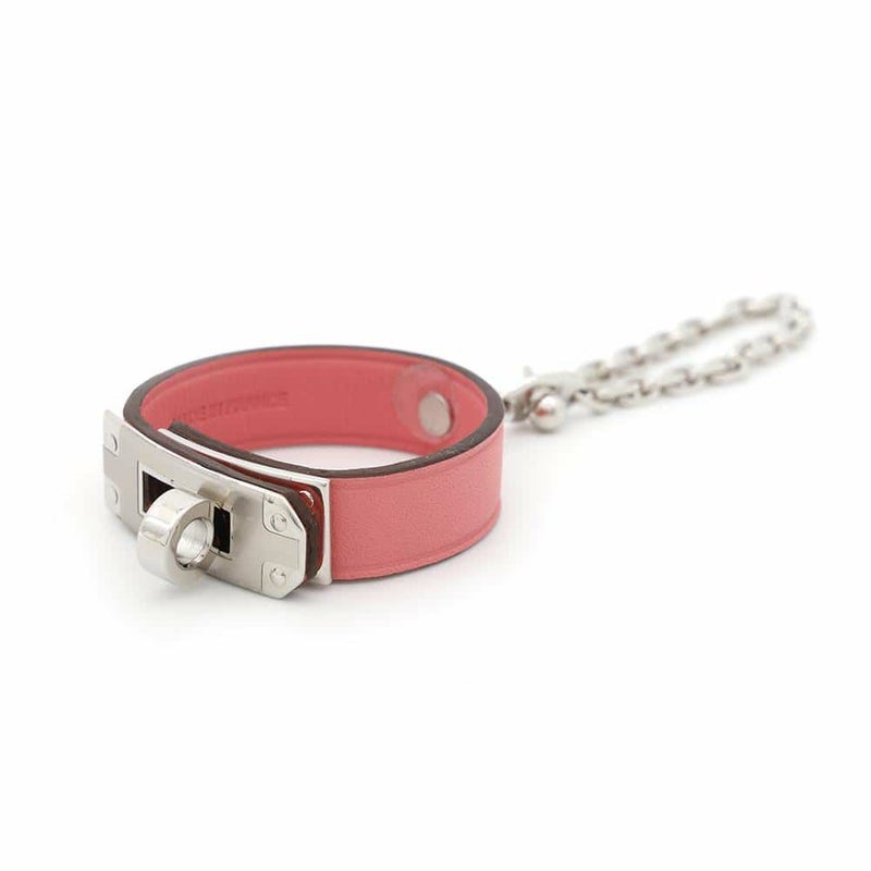 エルメス グローブホルダー ケリー ローズアザレ/シルバー金具 スイフト HERMES 手袋ホルダー