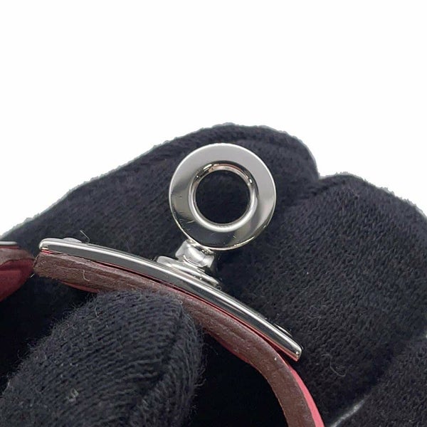 エルメス グローブホルダー ケリー ローズアザレ/シルバー金具 スイフト HERMES 手袋ホルダー