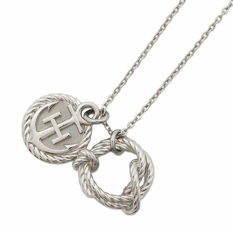 エルメス ネックレス コルダージュ ロープ HERMES アクセサリー シルバー