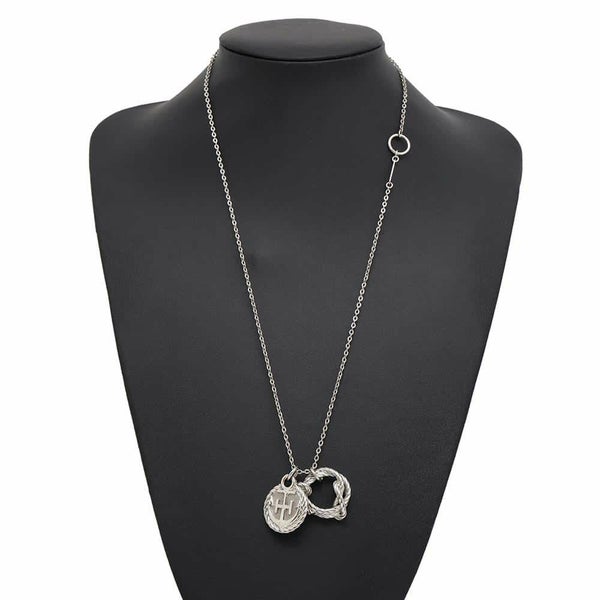 エルメス ネックレス コルダージュ ロープ HERMES アクセサリー シルバー