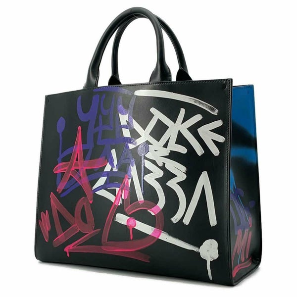 ドルチェ&ガッバーナ トートバッグ DGデイリー レザー BM7277 AE770 DOLCE&GABBANA 黒