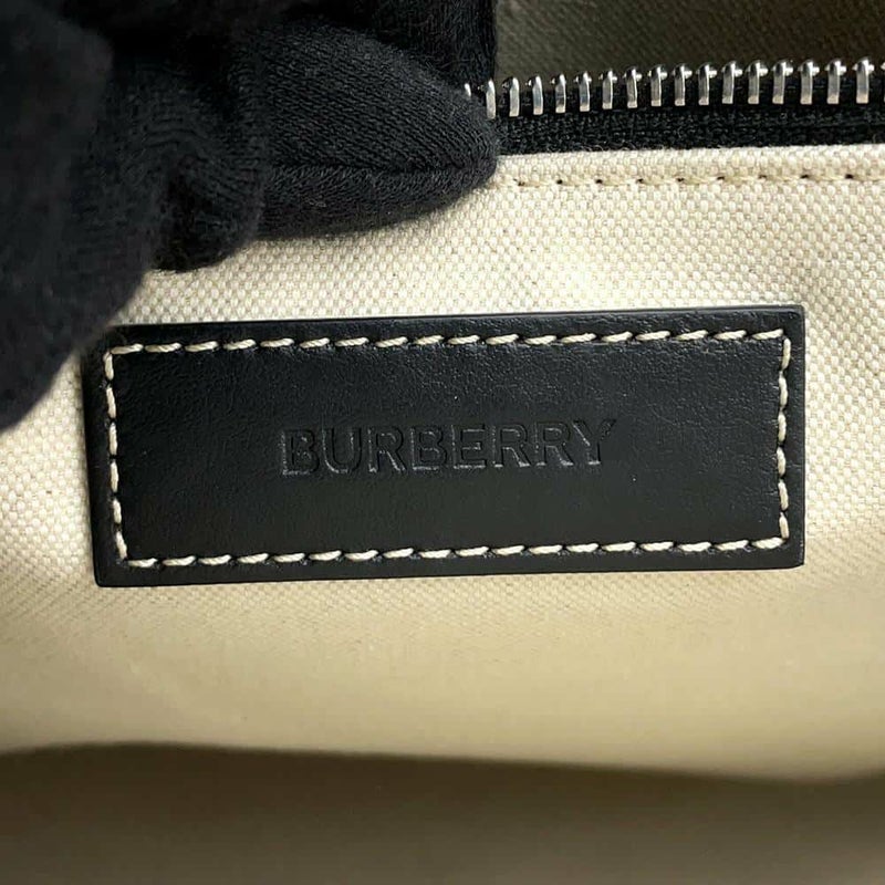 バーバリー トートバッグ ホースフェリープリント 8037936 BURBERRY 2wayショルダーバッグ 黒