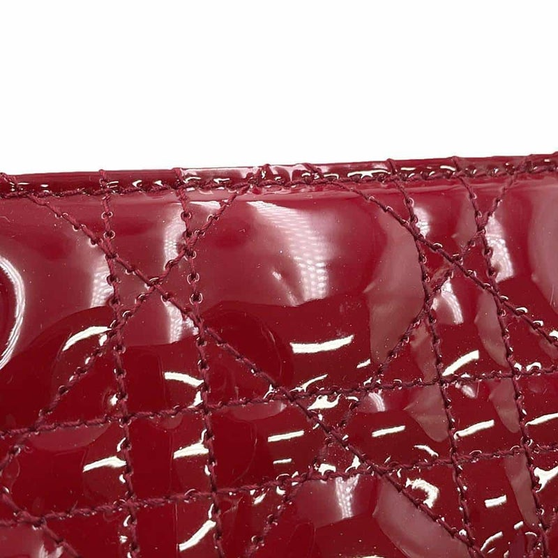 ディオール ハンドバッグ レディディオール カナージュ ミディアム パテント VRB44551 2way