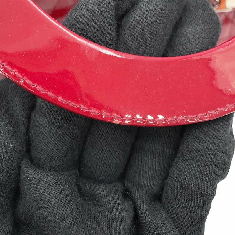 ディオール ハンドバッグ レディディオール カナージュ ミディアム パテント VRB44551 2way