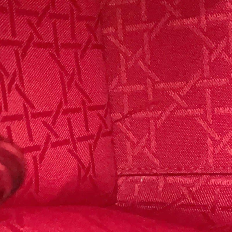 ディオール ハンドバッグ レディディオール カナージュ ミディアム パテント VRB44551 2way