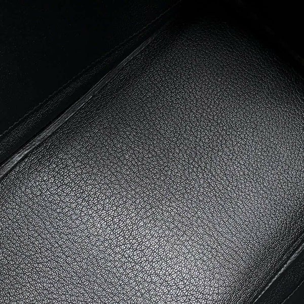 エルメス バーキン30 ブラック/シルバー金具 トゴ □N刻印 HERMES Birkin ハンドバッグ 黒