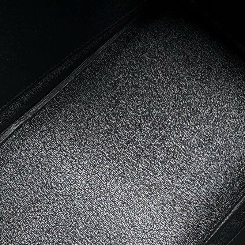 エルメス バーキン30 ブラック/シルバー金具 トゴ □N刻印 HERMES Birkin ハンドバッグ 黒