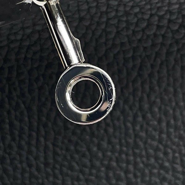 エルメス バーキン30 ブラック/シルバー金具 トゴ □N刻印 HERMES Birkin ハンドバッグ 黒