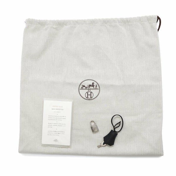 エルメス バーキン30 ブラック/シルバー金具 トゴ □N刻印 HERMES Birkin ハンドバッグ 黒