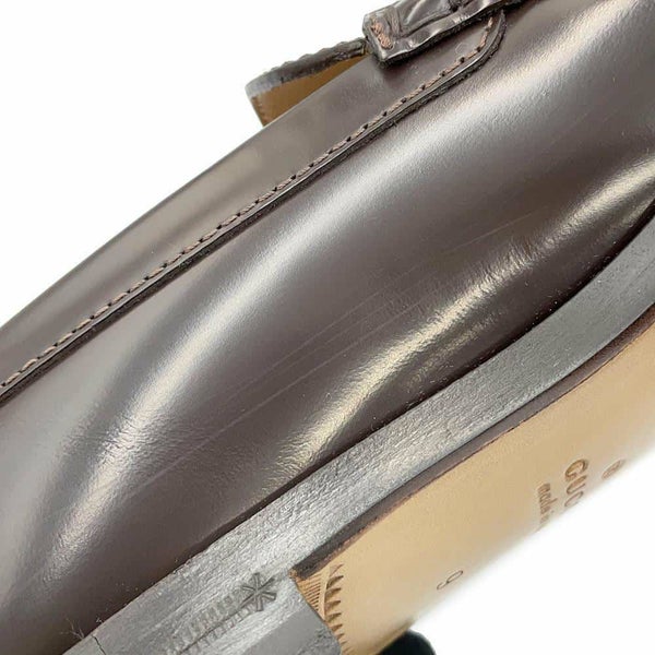 グッチ ローファー ホースビット レザー メンズサイズ9 GUCCI 靴