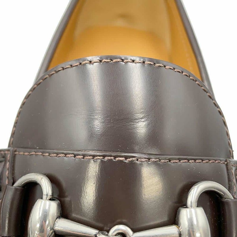 グッチ ローファー ホースビット レザー メンズサイズ9 GUCCI 靴