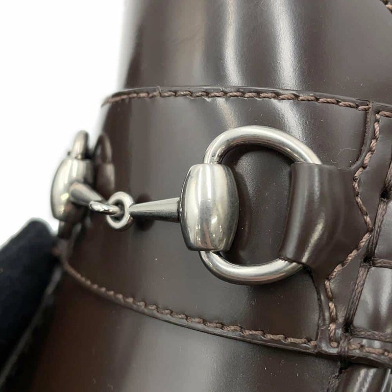 グッチ ローファー ホースビット レザー メンズサイズ9 GUCCI 靴