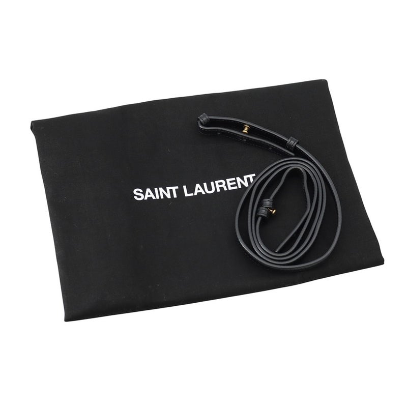 サンローランパリ ハンドバッグ カサンドラ ミニ トップハンドル レザー 623930 SAINT LAURENT PARIS ２wayショルダー 黒