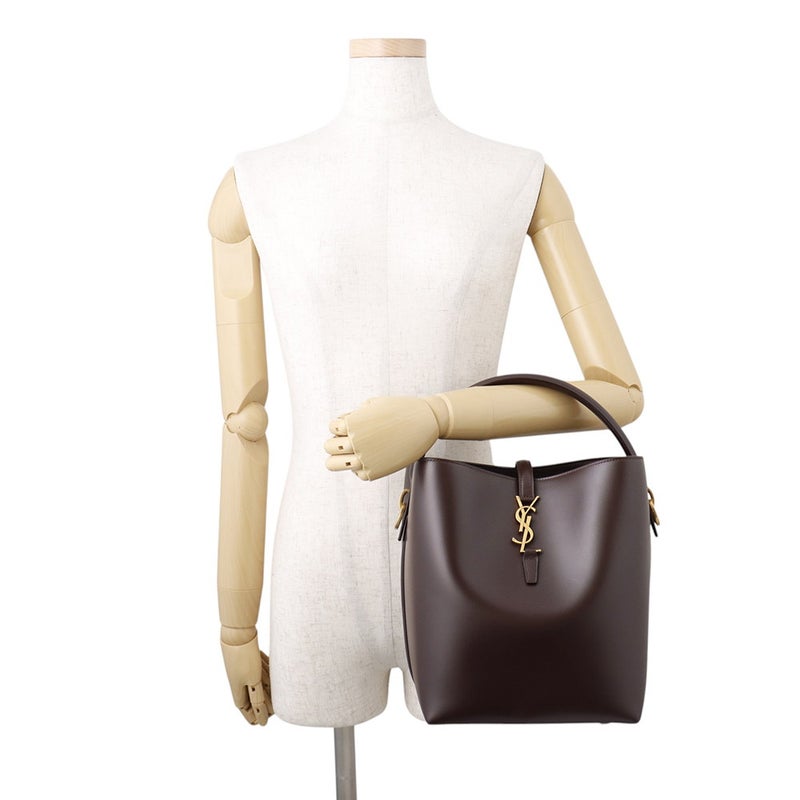 サンローランパリ ハンドバッグ LE 37 カーフスキン 742828 SAINT LAURENT PARIS ２wayショルダー