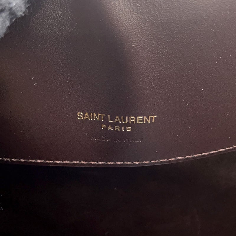 サンローランパリ ハンドバッグ LE 37 カーフスキン 742828 SAINT LAURENT PARIS ２wayショルダー