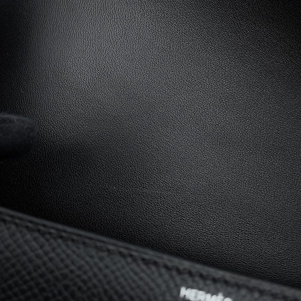 エルメス コンスタンス エラン ミロワール ブラック/シルバー金具 エプソン K刻印 黒