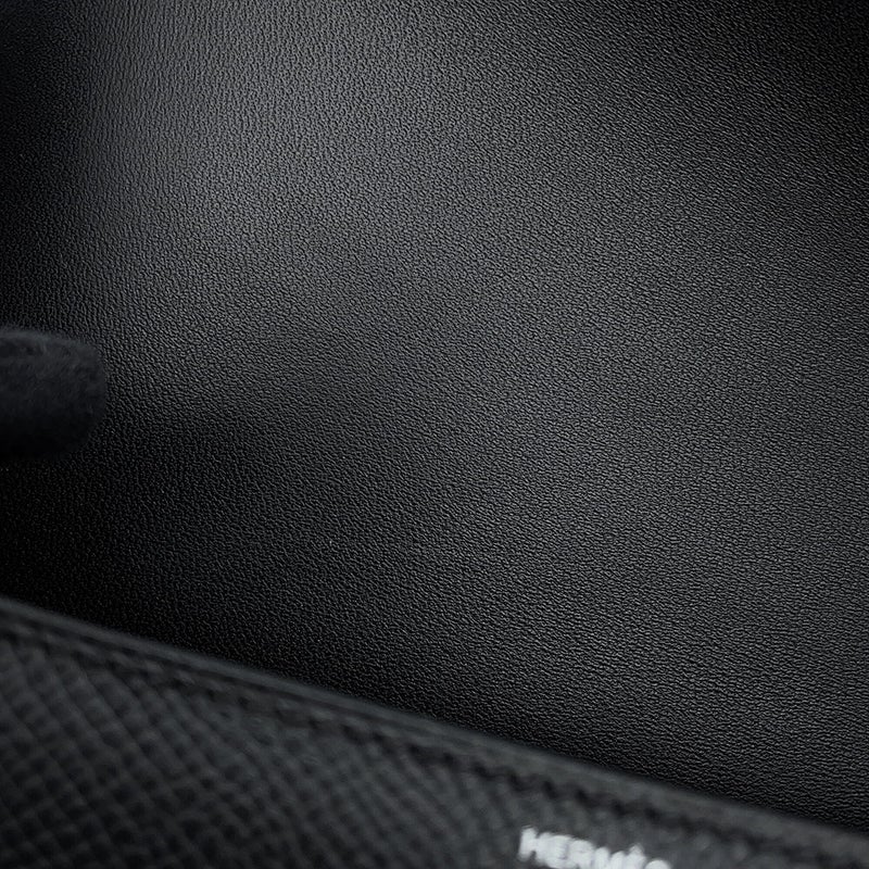 エルメス コンスタンス エラン ミロワール ブラック/シルバー金具 エプソン K刻印 黒