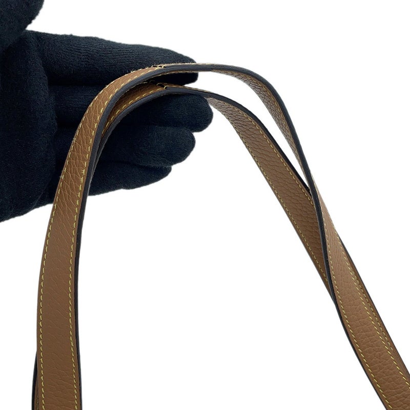エルメス トートバッグ カバセリエ31 ヴェルソ ナタ/チャイ トリヨンクレマンス Z刻印 HERMES バッグ