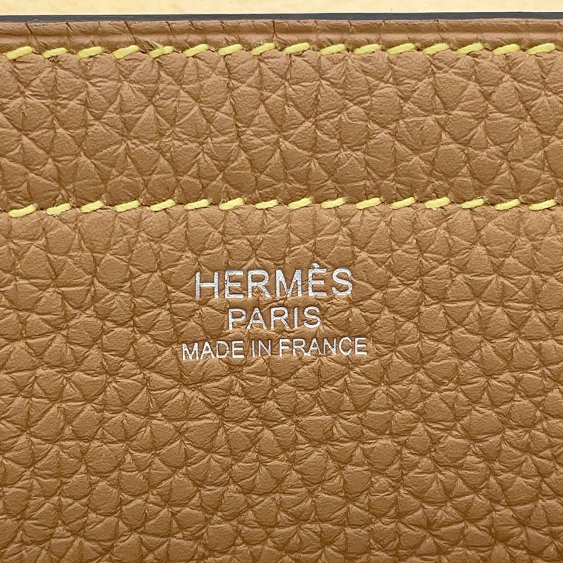 エルメス トートバッグ カバセリエ31 ヴェルソ ナタ/チャイ トリヨンクレマンス Z刻印 HERMES バッグ