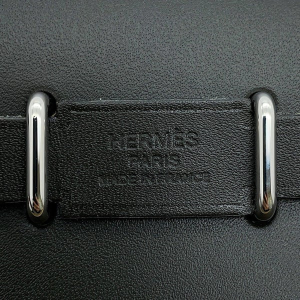 エルメス ショルダーバッグ エールバッグジップ ミニ ヴェールオリーブ/カーキ/シルバー金具 ヴァッシュハンター/トワルミリタリー G刻印