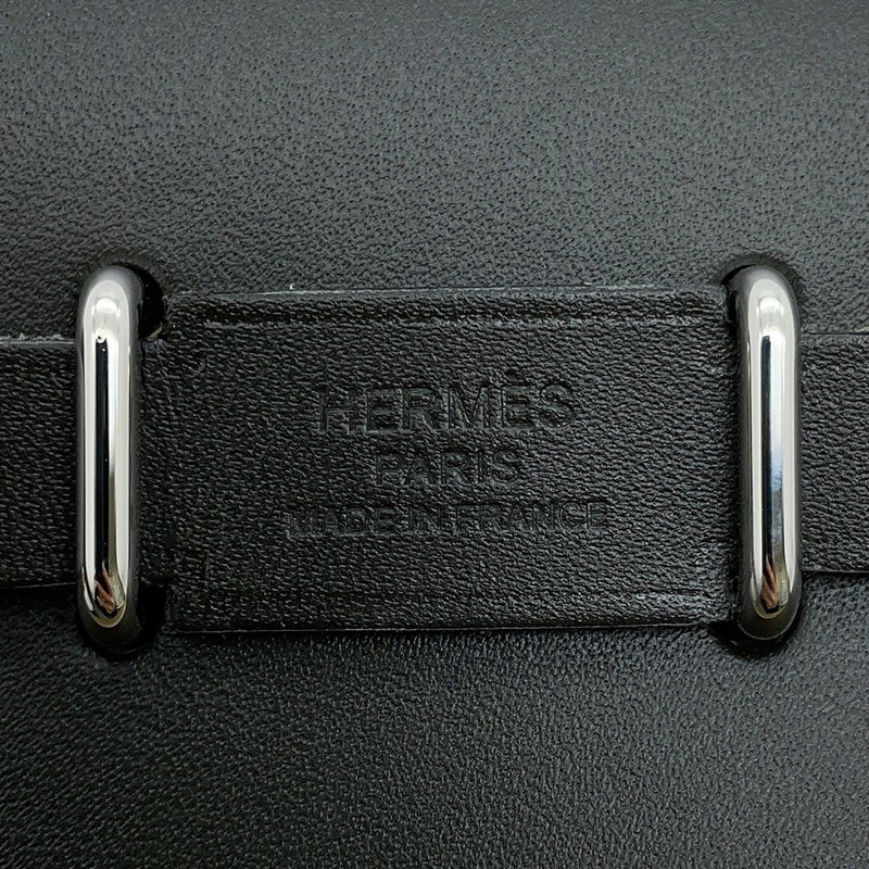 エルメス ショルダーバッグ エールバッグジップ ミニ ヴェールオリーブ/カーキ/シルバー金具 ヴァッシュハンター/トワルミリタリー G刻印