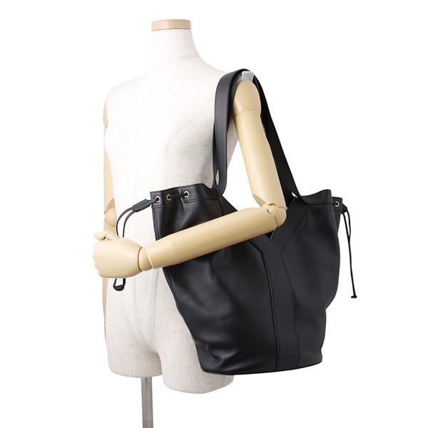 サンローランパリ トートバッグ Yホーボー カーフレザー 833160 SAINT LAURENT PARIS 黒