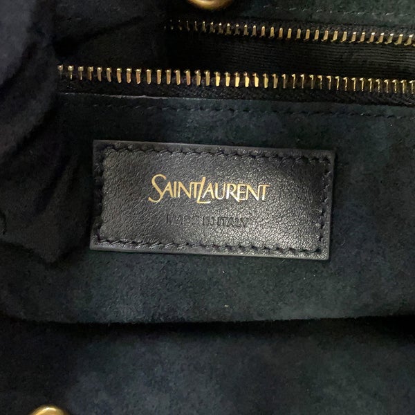 サンローランパリ トートバッグ Yホーボー カーフレザー 833160 SAINT LAURENT PARIS 黒