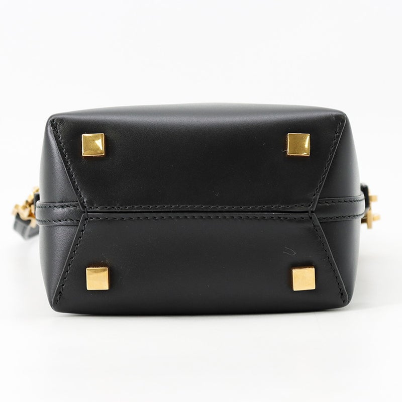 サンローランパリ ハンドバッグ LE 37 ミニ バケットバッグ カーフレザー 765870 SAINT LAURENT PARIS 黒 2way