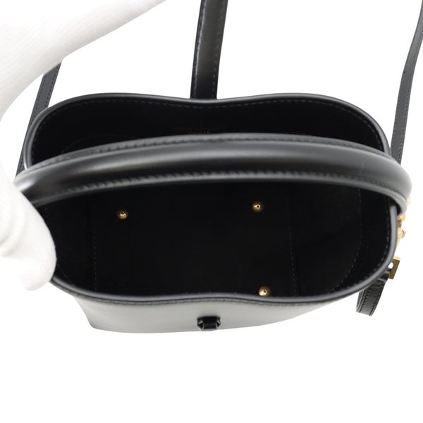 サンローランパリ ハンドバッグ LE 37 ミニ バケットバッグ カーフレザー 765870 SAINT LAURENT PARIS 黒 2way