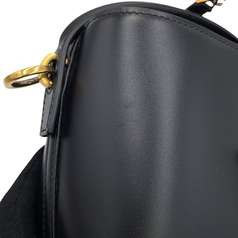 サンローランパリ ハンドバッグ LE 37 ミニ バケットバッグ カーフレザー 765870 SAINT LAURENT PARIS 黒 2way