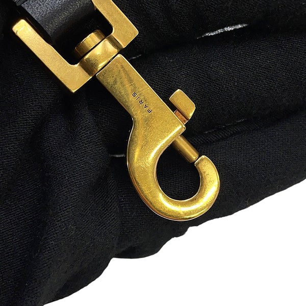 サンローランパリ ハンドバッグ LE 37 ミニ バケットバッグ カーフレザー 765870 SAINT LAURENT PARIS 黒 2way