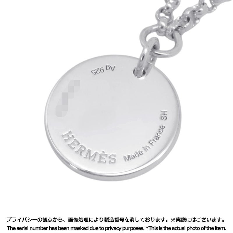エルメス ブレスレット エクスリブリス PM SV925シルバー/K18PGピンクゴールド サイズSH HERMES ジュエリー