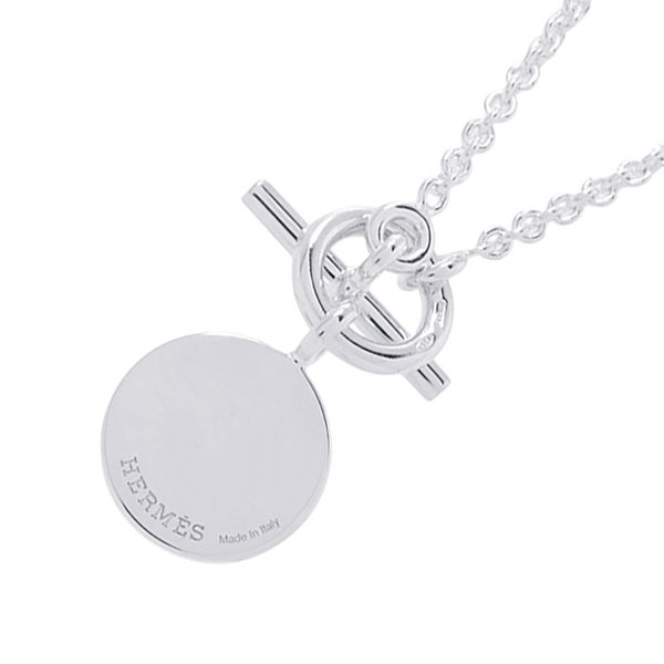 エルメス ネックレス アミュレット H エクスリブリス コンフェッティ セリエ SV925シルバー HERMES ジュエリー
