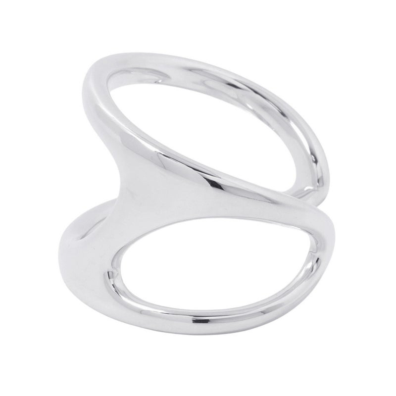 エルメス ブレスレット シェーヌダンクル パンク バングル GM Punk bangle SV925シルバー サイズ14 HERMES ジュエリー