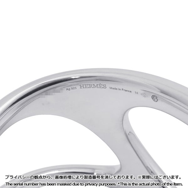 エルメス ブレスレット シェーヌダンクル パンク バングル GM Punk bangle SV925シルバー サイズ14 HERMES ジュエリー