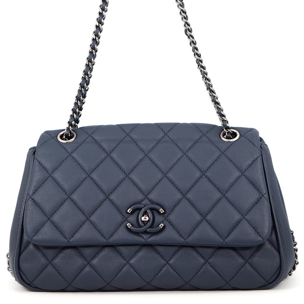 シャネル チェーンショルダーバッグ マトラッセ ココマーク CHANEL