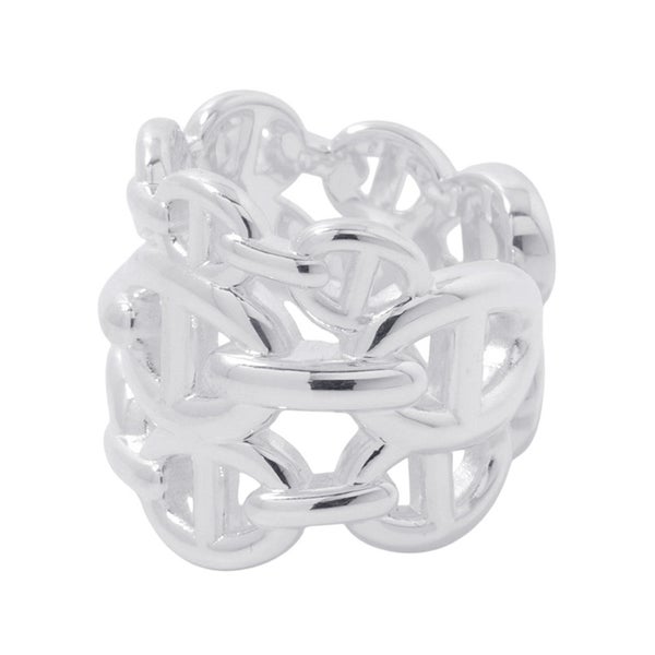 エルメス リング シェーヌダンクル アンシェネGM Enchainee SV925シルバー リングサイズ48 HERMES 指輪