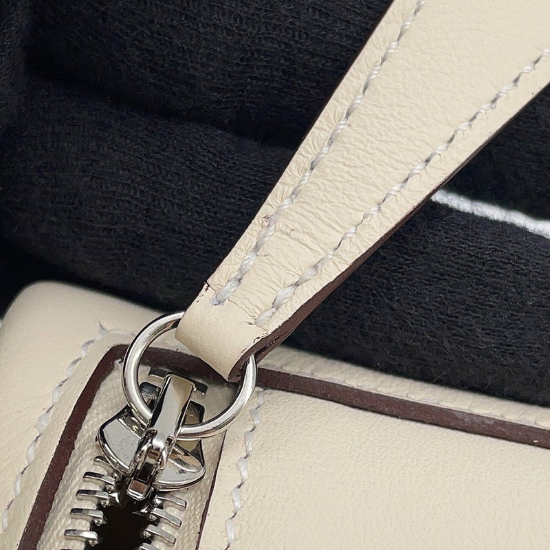 エルメス ハンドバッグ リンディ ミニ ナタ/シルバー金具 スイフト K刻印 HERMES バッグ 2wayショルダーバッグ