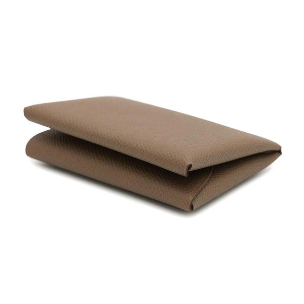 エルメス コインケース カルヴィ デュオ エトゥープ/シルバー金具 エプソン W刻印 財布
