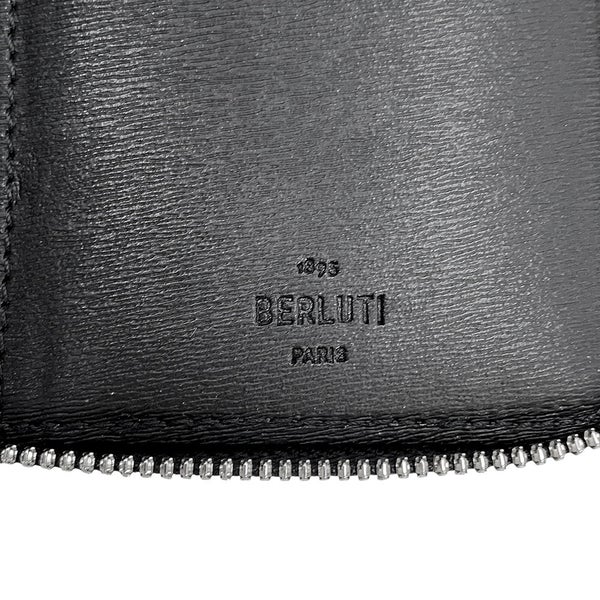 ベルルッティ 長財布 イタウバ バーティカル ロングウォレット レザー Berluti メンズ 黒