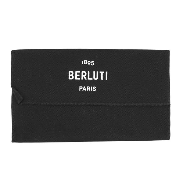 ベルルッティ 長財布 イタウバ バーティカル ロングウォレット レザー Berluti メンズ 黒