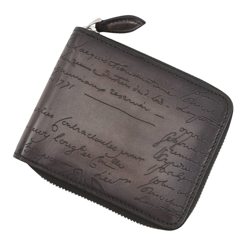 ベルルッティ 二つ折り財布 イタウバ スクエア コンパクトウォレット レザー Berluti