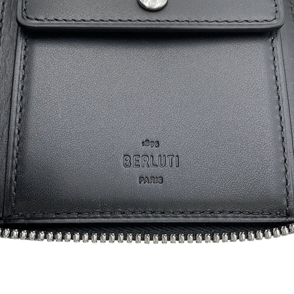 ベルルッティ 二つ折り財布 イタウバ スクエア コンパクトウォレット