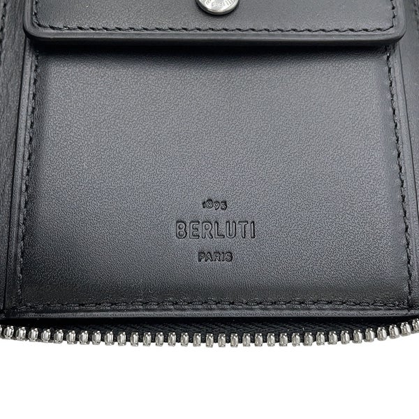 ベルルッティ 二つ折り財布 イタウバ スクエア コンパクトウォレット レザー Berluti