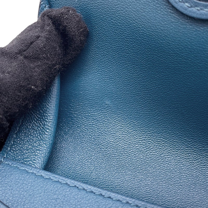 エルメス コインケース ドゴン コルヴェール/シルバー金具 スイフト X刻印 HERMES 財布 小銭入れ